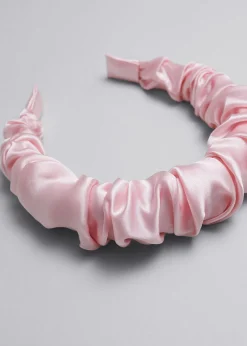 Ruched Satin Alice Band