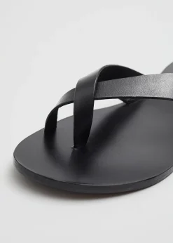 Sandal I Skinn