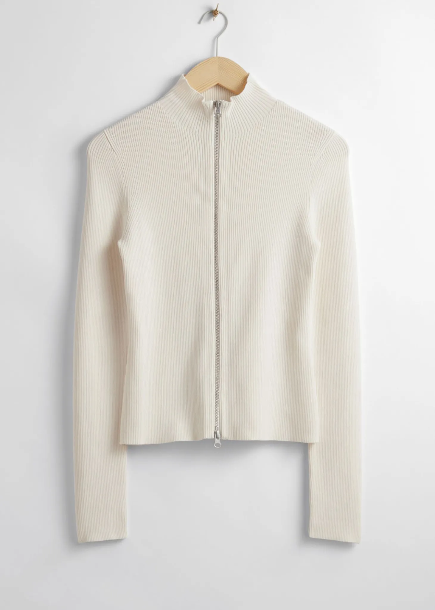 Slank Cardigan Med Glidelas