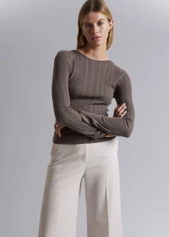 Slank Merino Topp