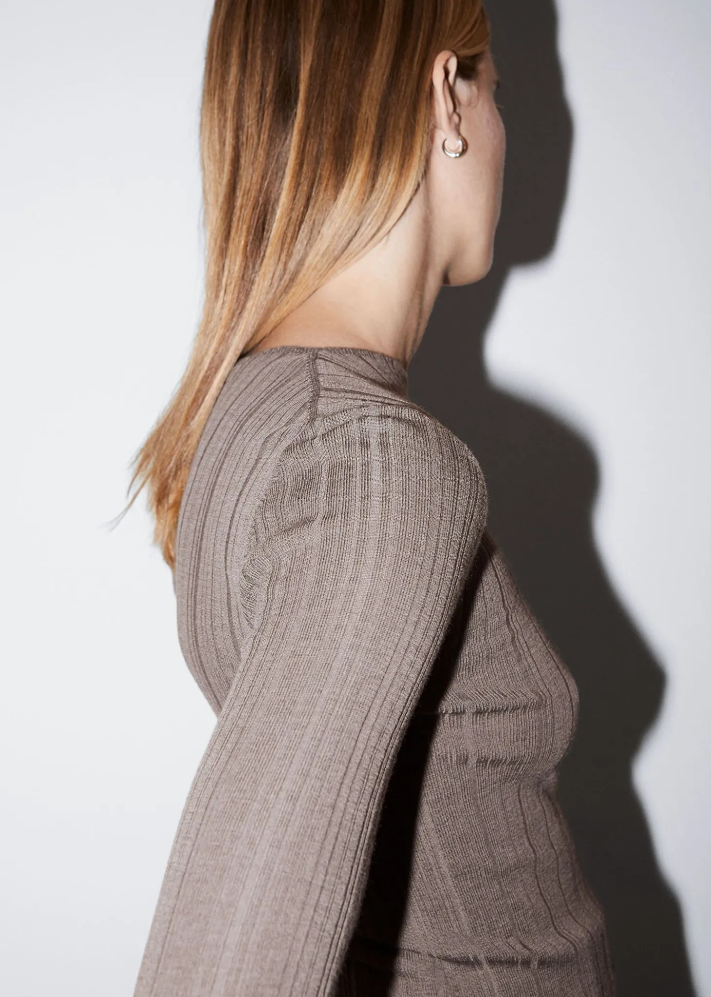 Slank Merino Topp