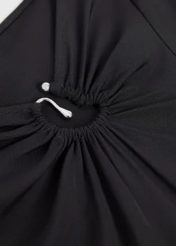 Slim-Fit Hook Detail Topp