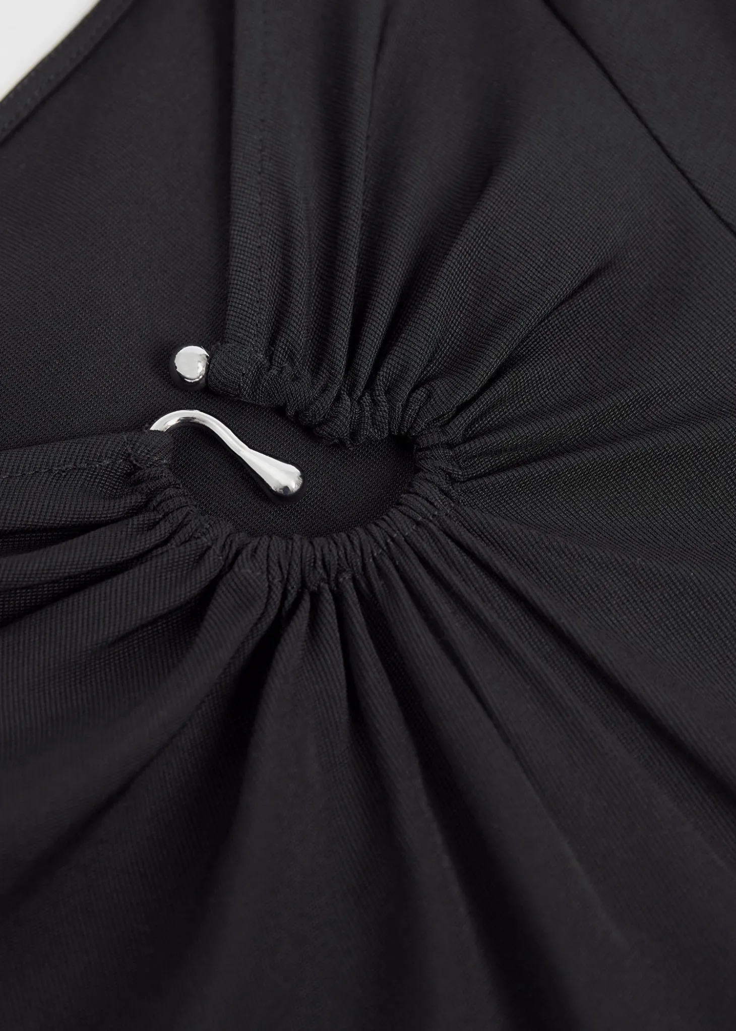 Slim-Fit Hook Detail Topp