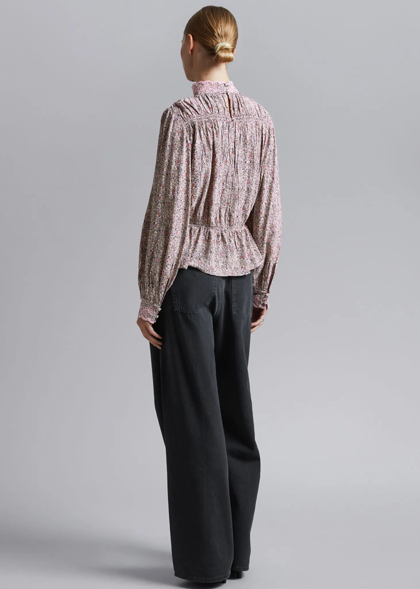Smocked Bluse