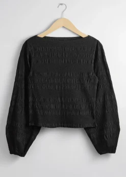 Smocked Bluse