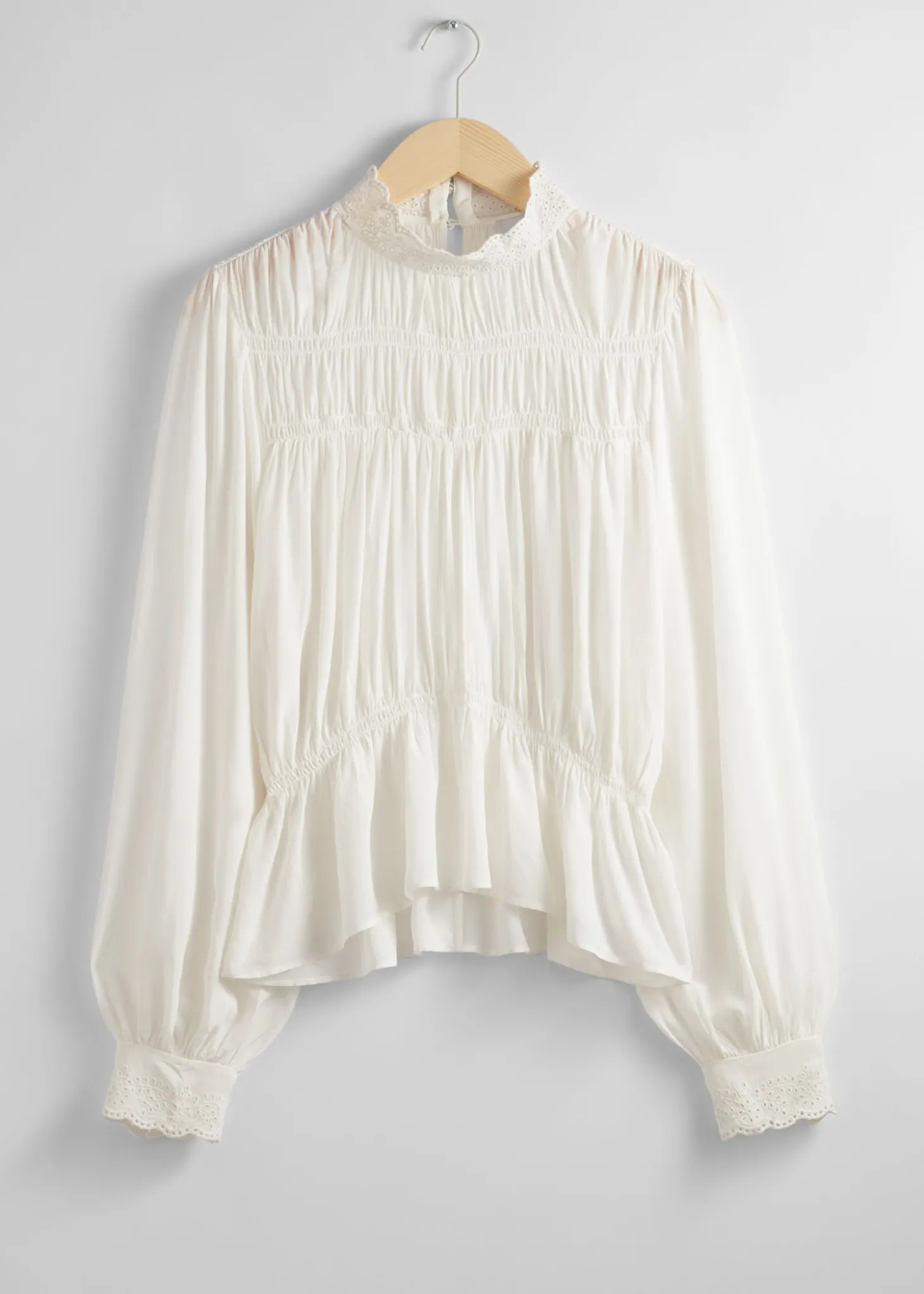 Smocked Bluse