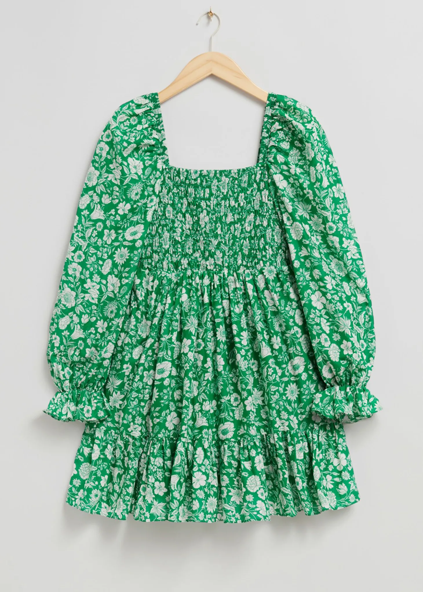 Smocked Mini Kjole
