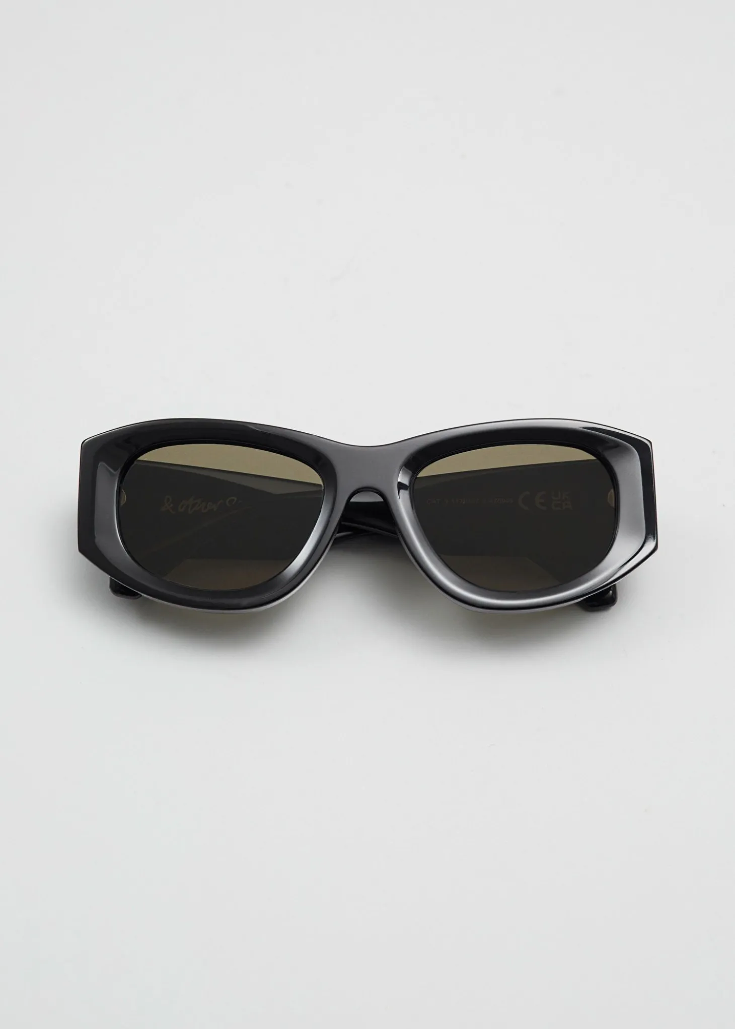 Sporty Silhouette Acetate Solbriller