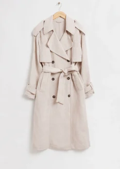 Storm Flap Trench Coat I Lin