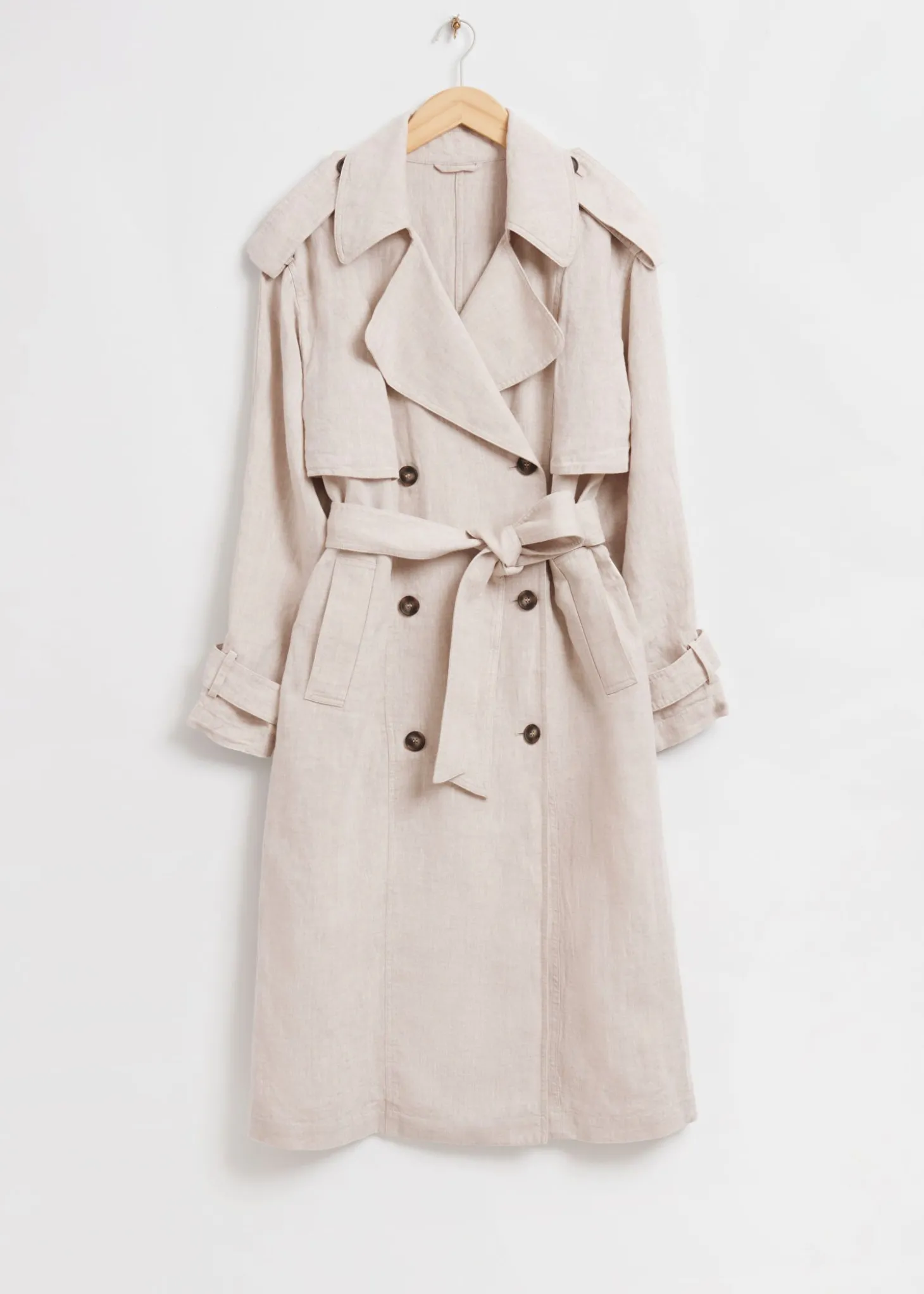Storm Flap Trench Coat I Lin