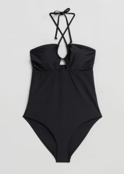 Strappy Halterneck-Badedrakt
