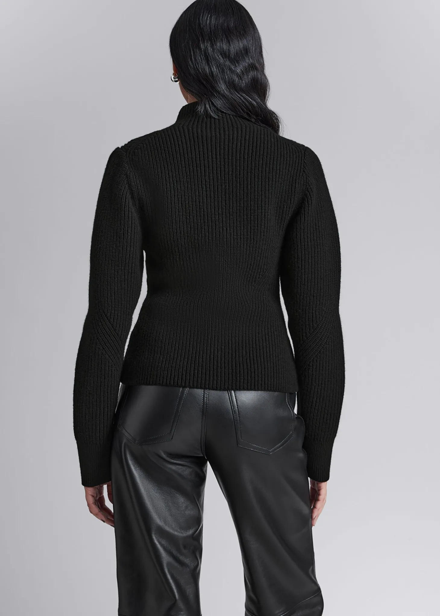 Strikket Cardigan Med Glidelas