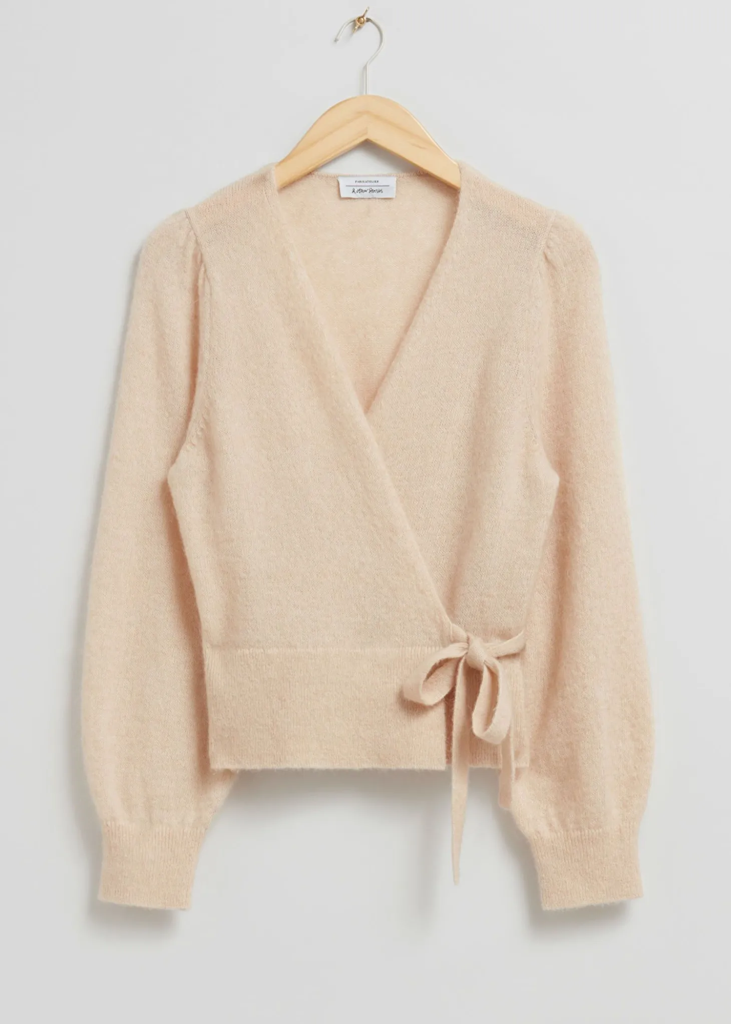 Strikket Wrap Cardigan