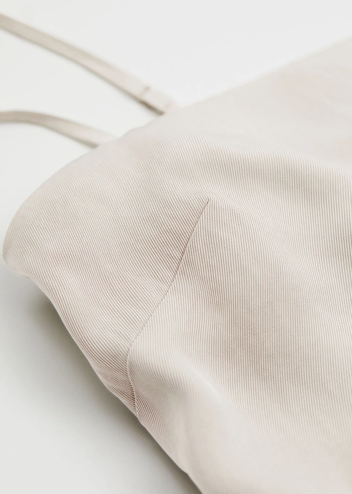 Stroppelos Bustier Midi-Kjole