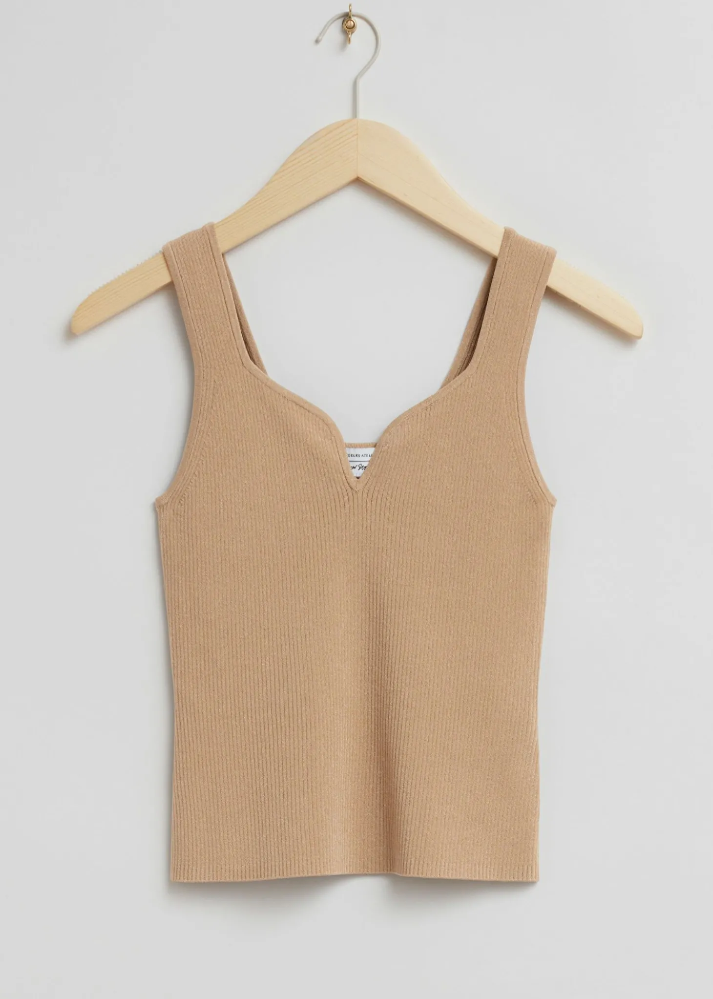 Sweetheart-Neck Tank Top