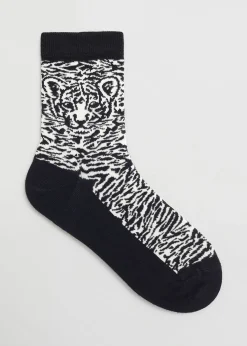 Tiger Motiv Sokker