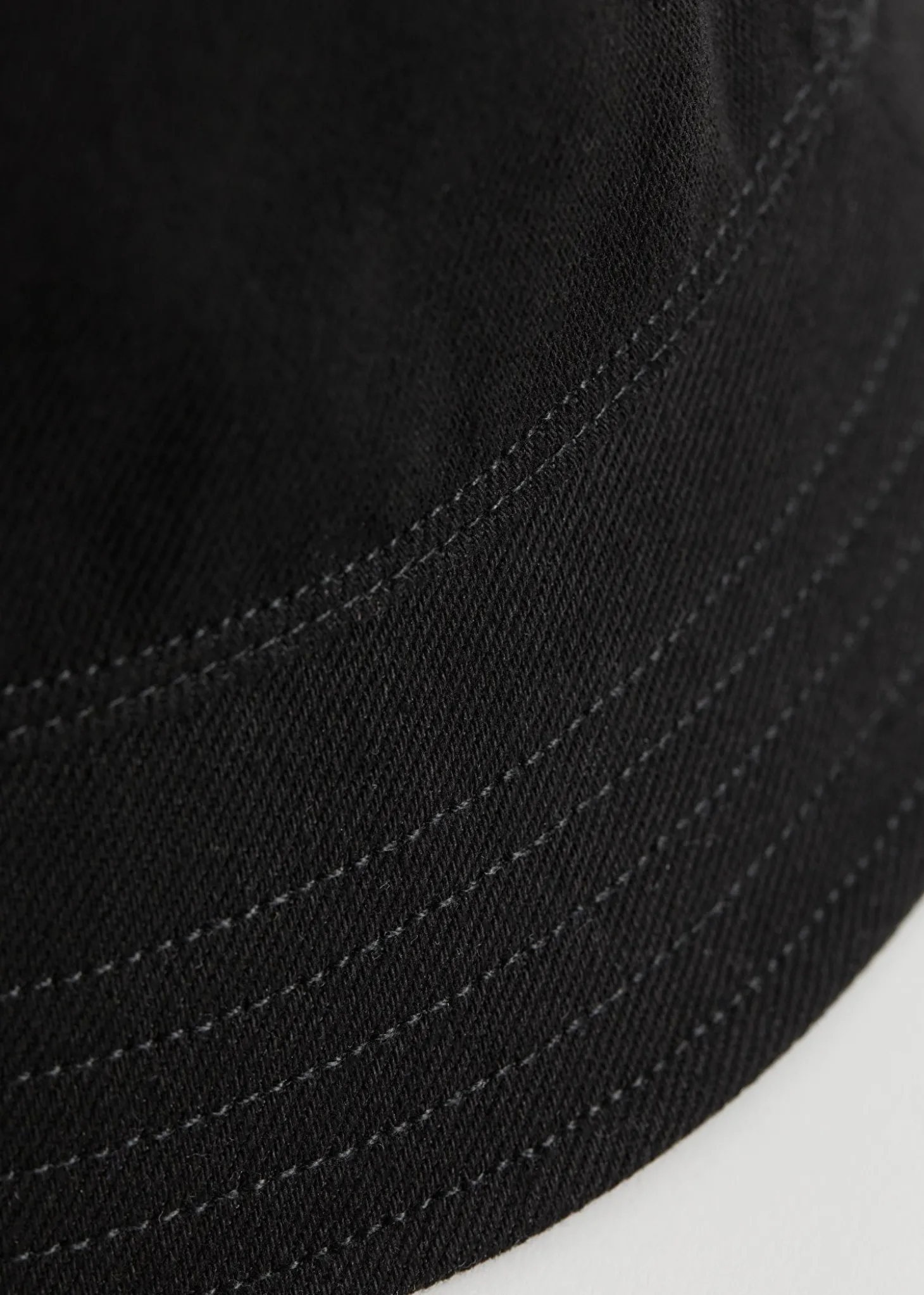 Toppsydd Denim Bottehatt