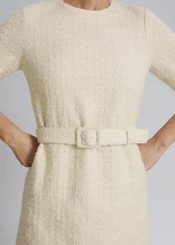 Tweed Belted Mini Kjole