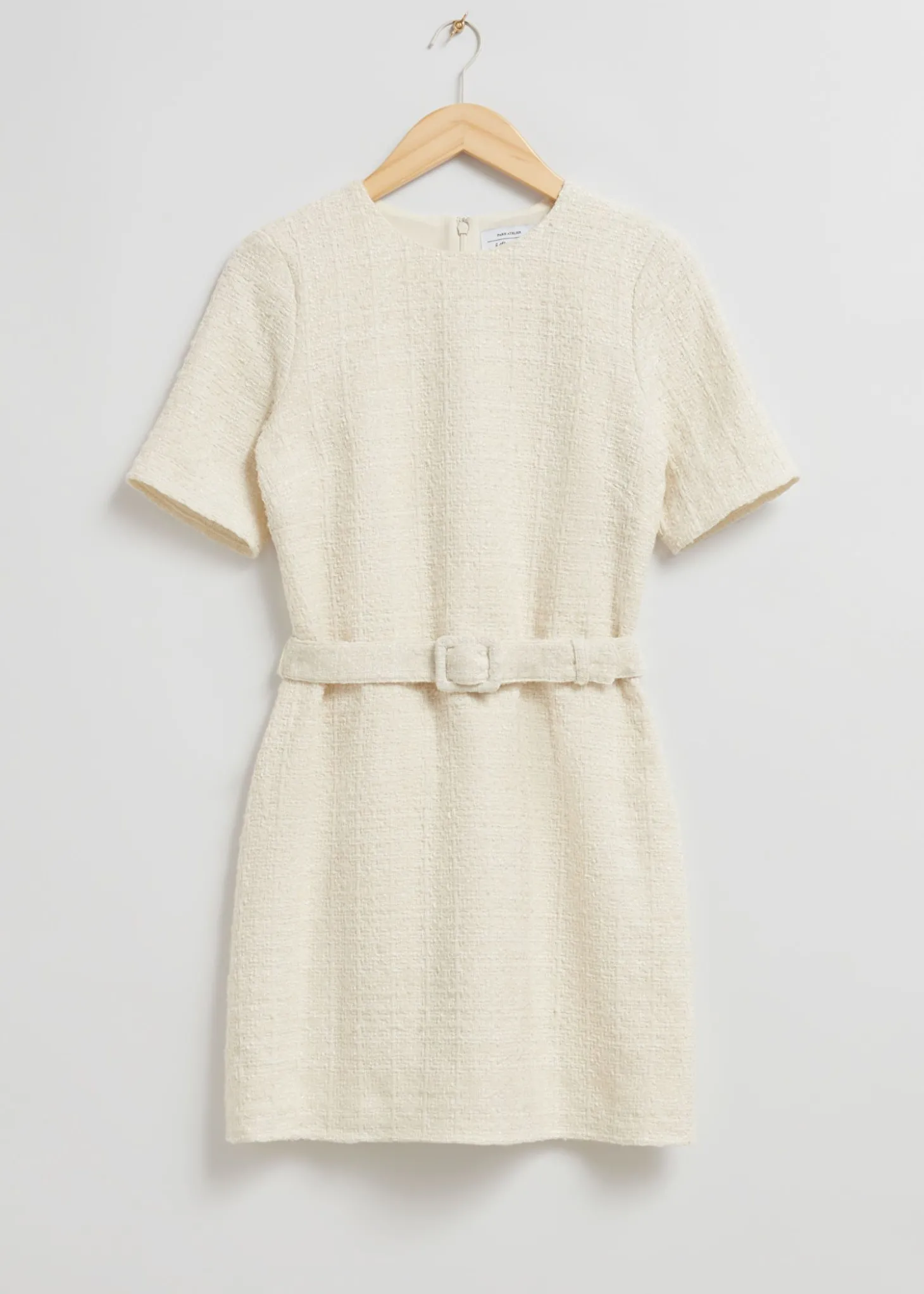 Tweed Belted Mini Kjole