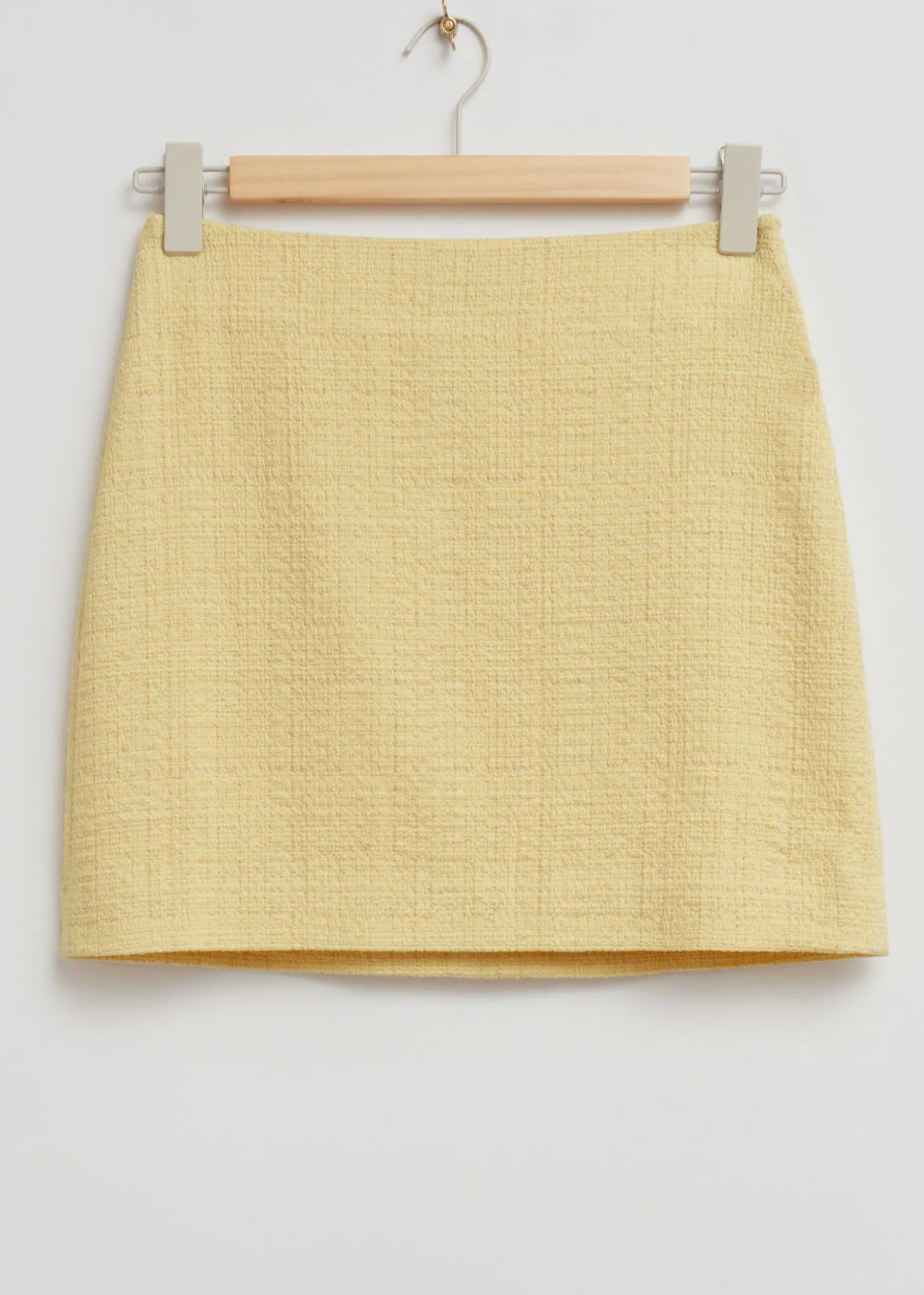 Tweed MiniSkjørt Med Hoy Midje