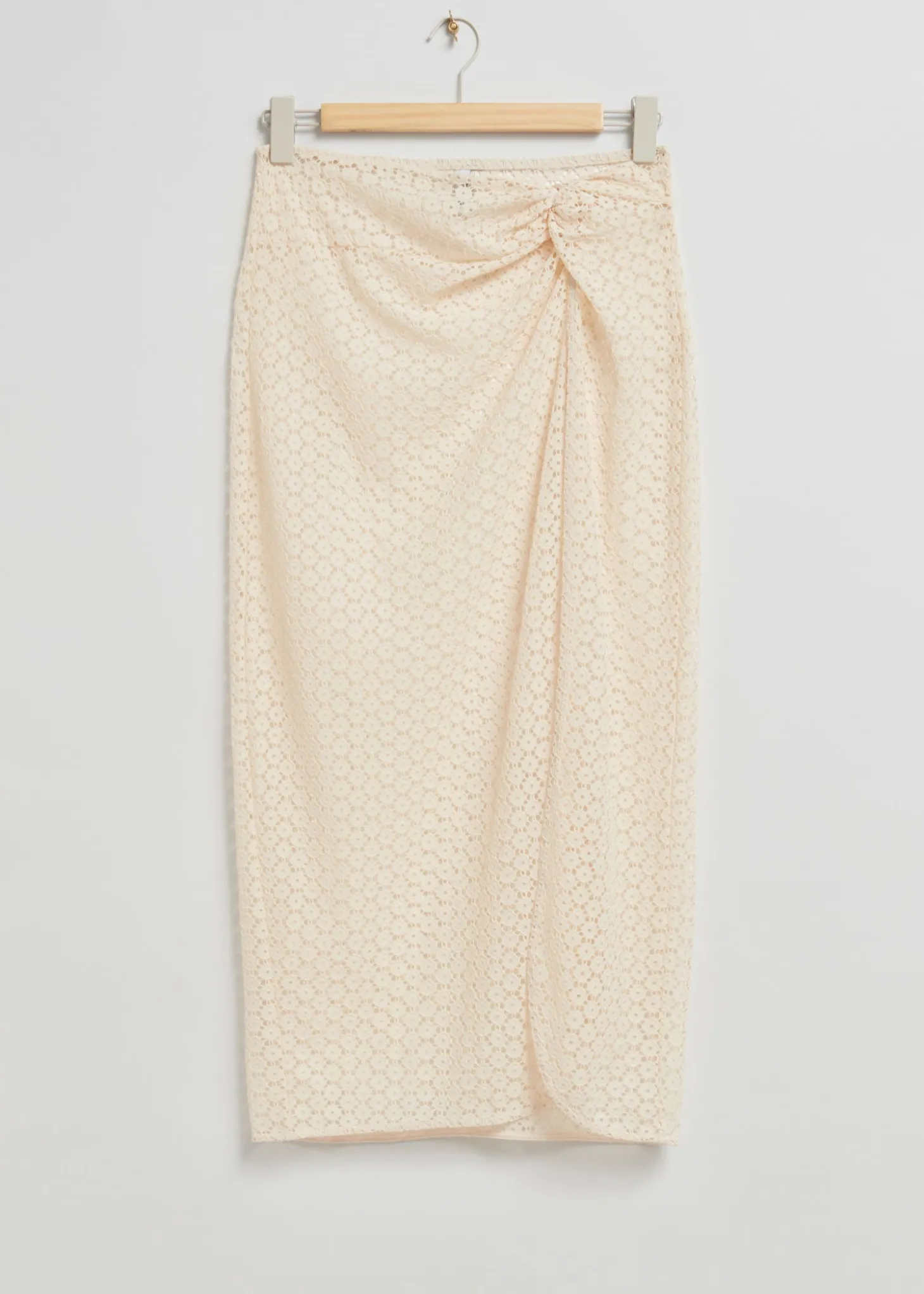 Twisted Front Blonde Sarong