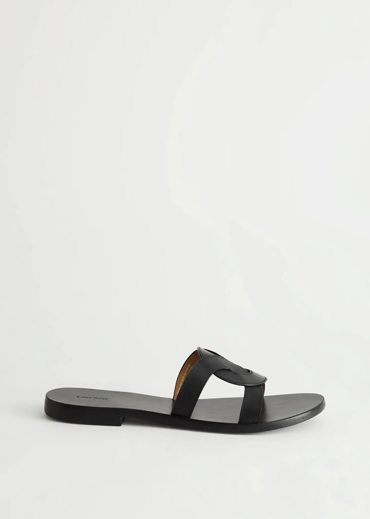 Vevde Skinnsandaler