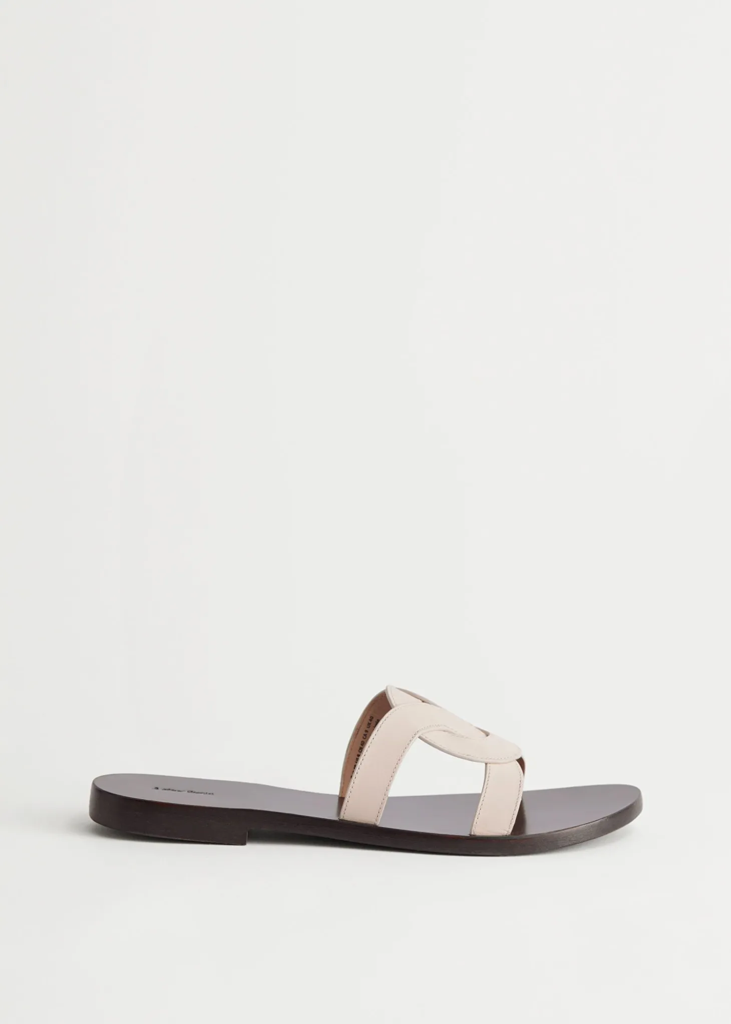 Vevde Skinnsandaler