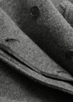 Voluminos Belted Wool Coat