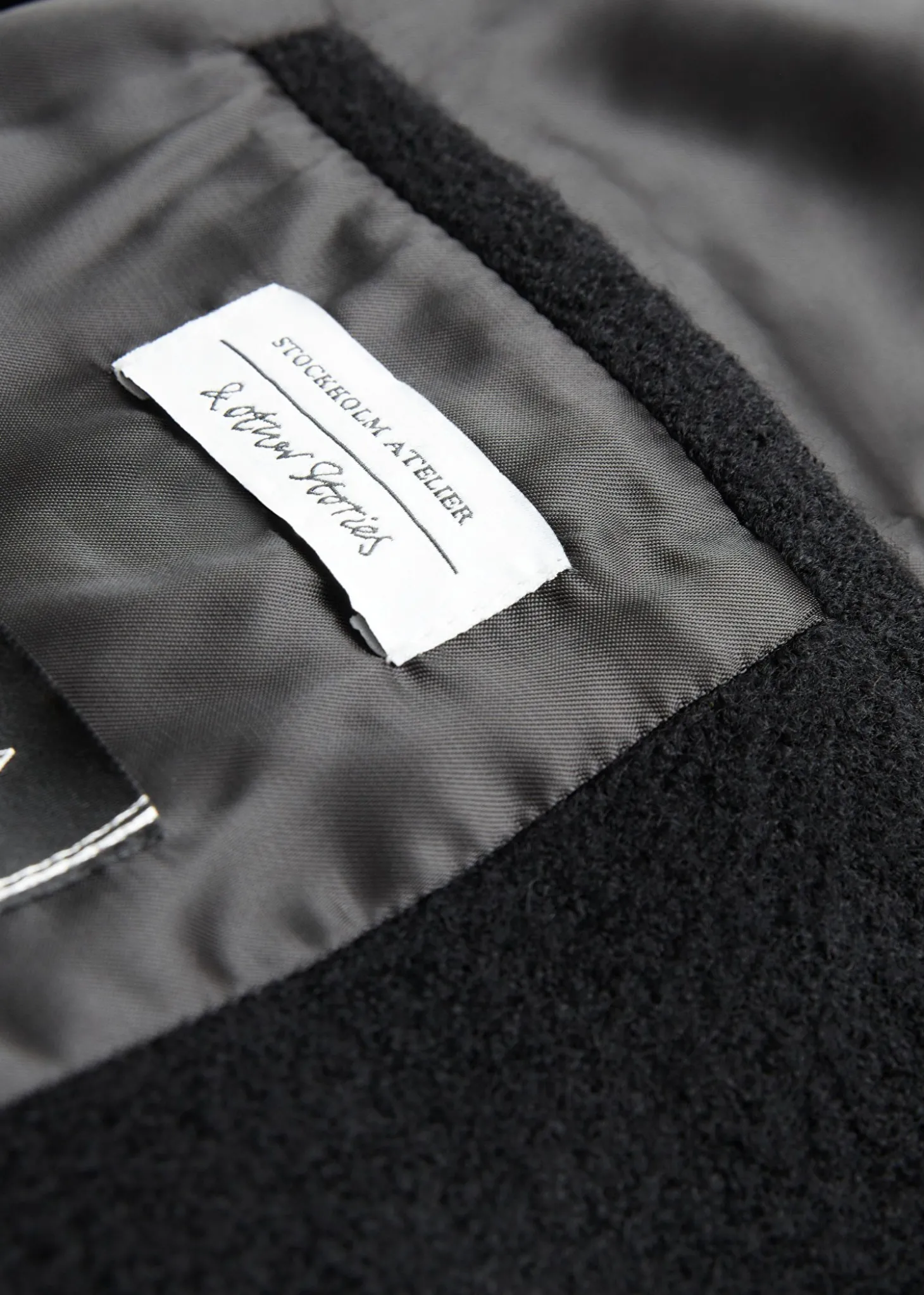Voluminos Belted Wool Coat
