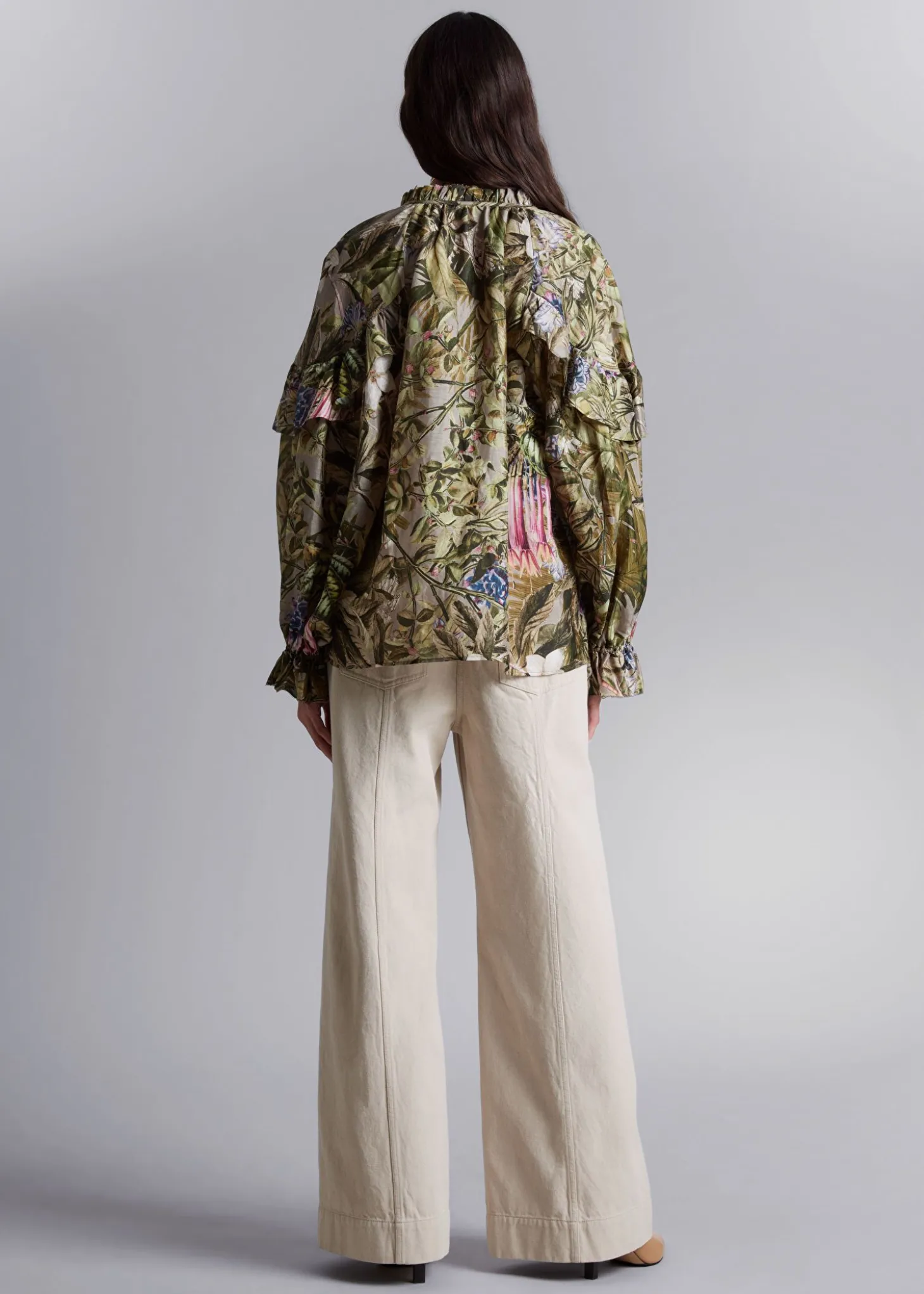 Voluminos Bluse Med Volum