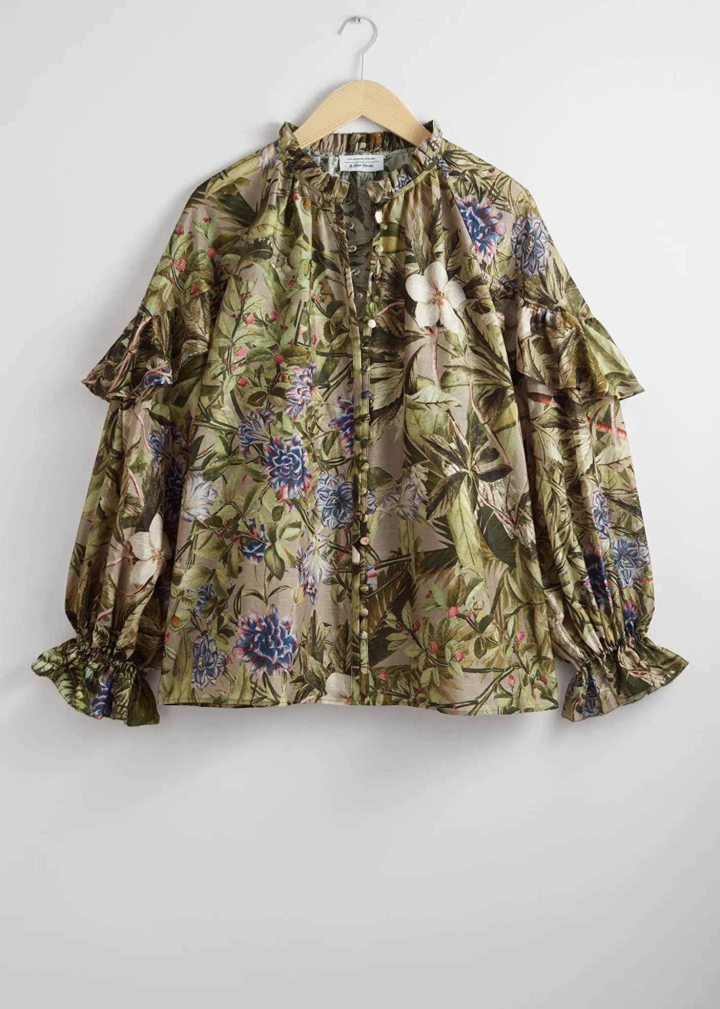 Voluminos Bluse Med Volum